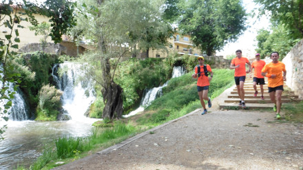 Corredores del Reto Viaje a la Alcarria a su paso por Trillo