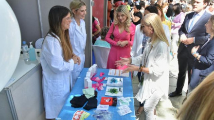 Feria de la Salud de Lorca durante la edición del año 2024