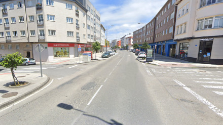 Foto de archivo de la carretera de Catabois, en Ferrol