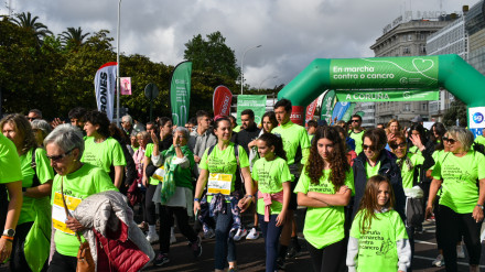 Andaina solidaria contra el cáncer