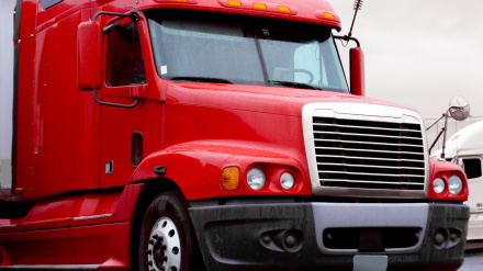 Cabina de un camión. Imagen de Archivo