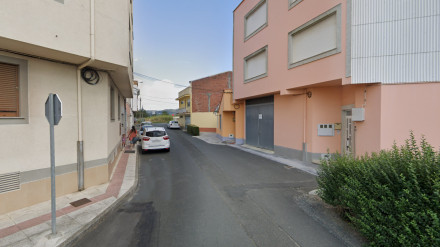 Calle Buxo, en Freixeiro, Narón