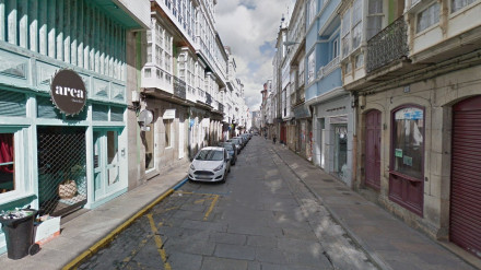 Foto de archivo de la calle Magdalena de Ferrol