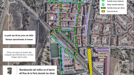 Corte avenida Saavedra y Fajardo (Salamanca)