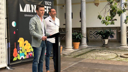 Jorge Saavedra ha presentado el festiva Milnoff junto a su director, José Luis Habichuela