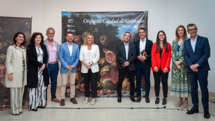 Presentación de la temporada 2025-2026 de la OCG con la alcaldesa de Granada, Marifrán Carazo
