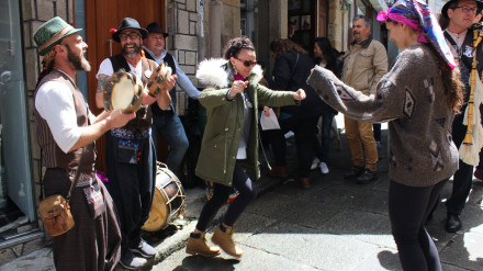 Imagen de archivo de la celebración de Cantos de Taberna en Pontedeume