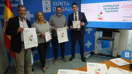 Presentación del fin de semana de Portas abertas na Ribeira Sacra