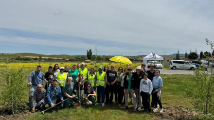 FUNDABEM celebrando el Día del Árbol en San Esteban de los Patos