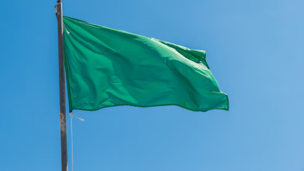 bandera verde playa