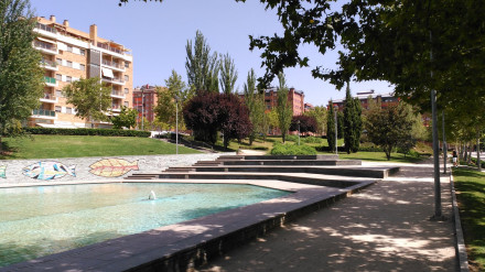 Parque del Perú, en Cáceres