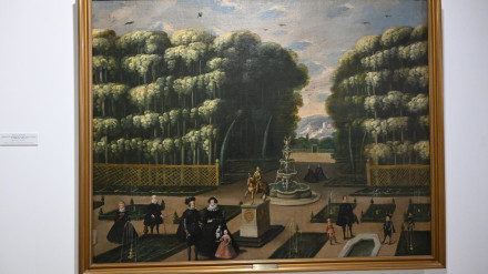 Felipe IV y Familia en la Casa de Campo.