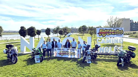 Presentación de la concentración de Narón en la zona del paseo