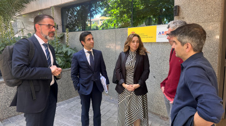 Los portavoces de Ferrol participaron en la reunión en el  Ministerio Transport