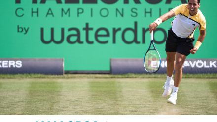 Jaume Munar en una imagen en el torneo