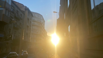 Los vecinos de la ciudad se sorprendieron por el intenso calor en pleno mes de mayo