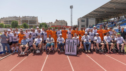 La Selección AFE Veteranos y la Asociación de Exjugadores del Real Madrid se han unido en el Partido benéfico a favor de la lucha contra la ELA