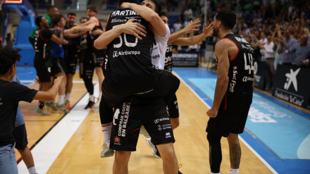 Imagen del ascenso a Primera FEB del Fibwi Palma