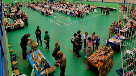 Foto de archivo de una edición pasada del encuentro de palilleiras