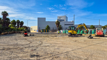 En marcha la renovación integral del recinto de recogida de residuos de Motril