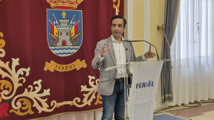El alcalde de Ferrol abordando los asuntos tratados en la Junta de Gobierno de este lunes