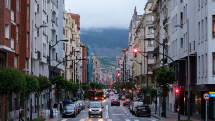 Calle Alameda de Recalde en Bilbao