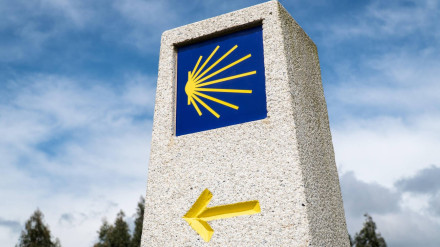 Señal del Camino de Santiago