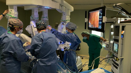 Cirugía robótica  en el hospital de La Arrixaca de Murcia