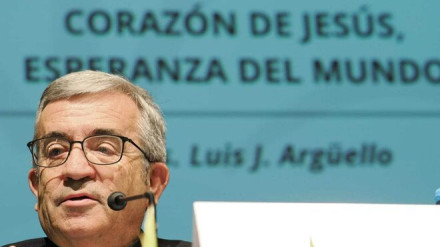 Argüello durante la clausura