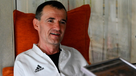 Imagen de Marcel Sabou compartida por el Sporting de Gijón