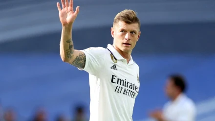 Toni Kroos en una imagen con el Real Madrid