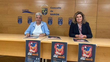 Presentación en Narón de los actos de Pena Molexa