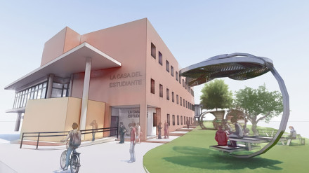 Nicolás Ruiz presenta el proyecto de la Casa del Estudiante y abre la puerta a propuestas estudiantiles