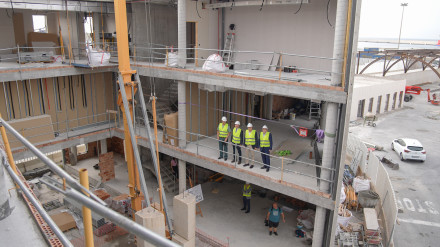 Conocemos las obras del nuevo Cuartel de la Guardia Civil en el Puerto de Motril