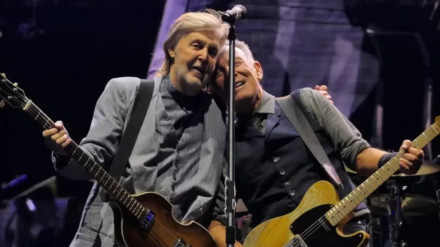 Paul McCartney y Bruce Springsteen