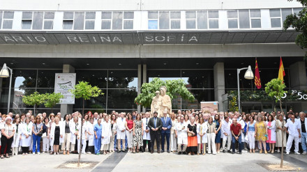 Acto aniversario hospital Reina Sofía de Murcia