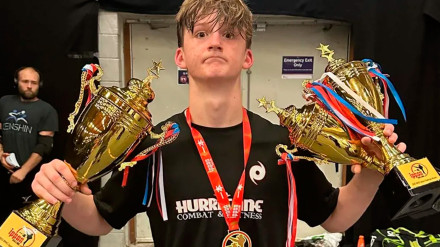 Imagen del deportista Alex Eastwood, proporcionada por la familia a medios británicos