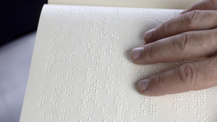 Lectura en braille