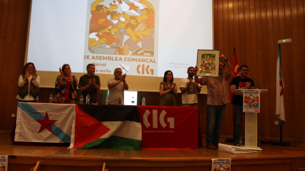 Manel Grandal fue homenajeado por su trayectoria en la CIG