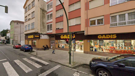 Un supermercado situado en Cedeira