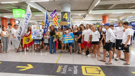 Recibimiento a Marta Cardona