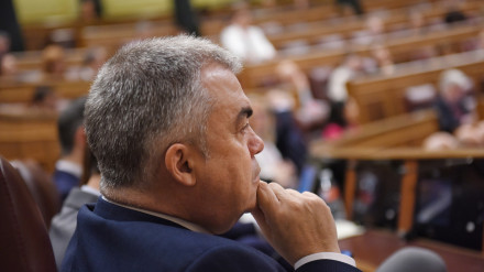 El secretario de Organización del PSOE, Santos Cerdán