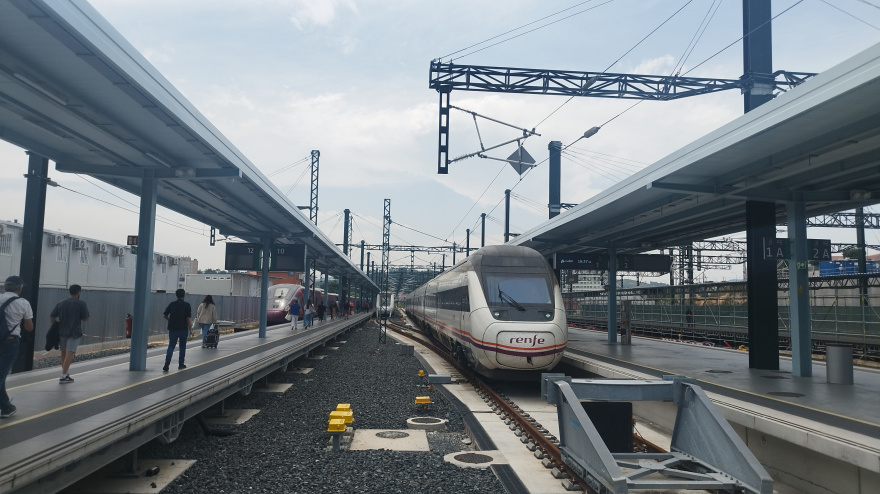 Estación de tren en A Coruña