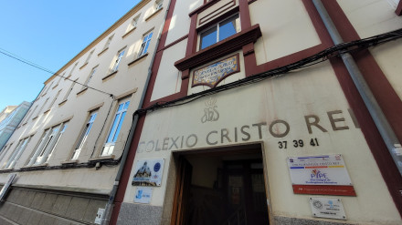 Foto de archivo de la fachada del colegio Cristo Rei de Ferrol
