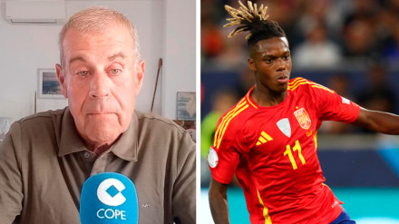 Tomás Guasch y Nico Williams