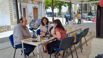 Alberto Balboa y Sofía García en los micrófonos de COPE Ferrol