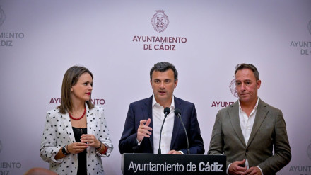 20/06/2025 El alcalde de Cádiz, Bruno García, en rueda de prensa tras la Junta de Gobierno LocalPOLITICA AYUNTAMIENTO DE CÁDIZ