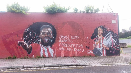 Vandalizan en mural de Nico Williams