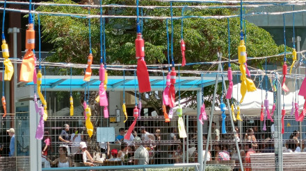 Mascletà de Luceros en Alicante.