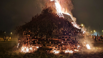 Celebración do Lume Novo en Montirón